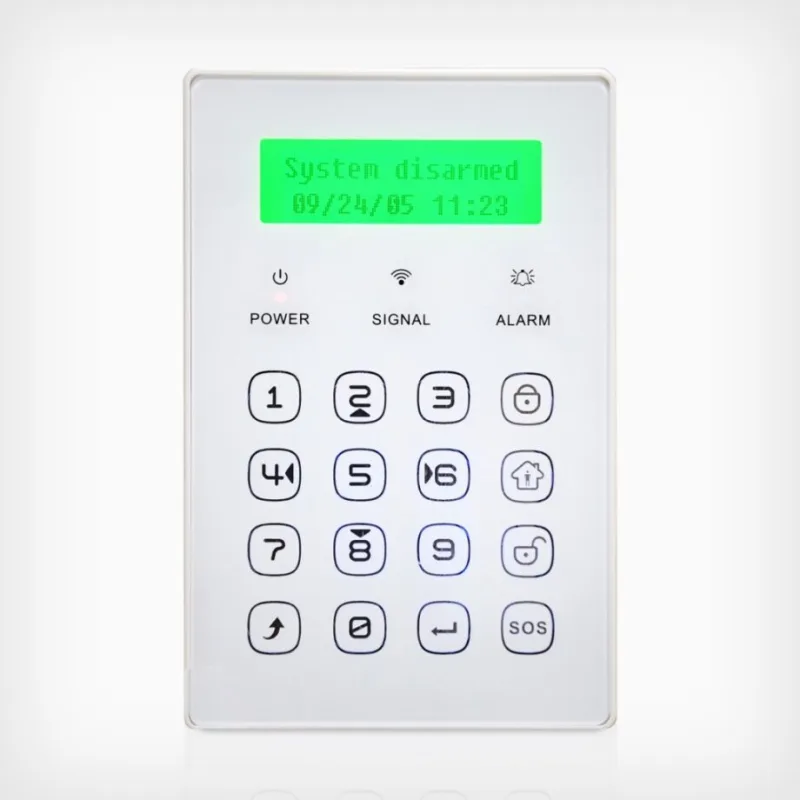 Tastiera wireless per allarme Keypad with LCD display