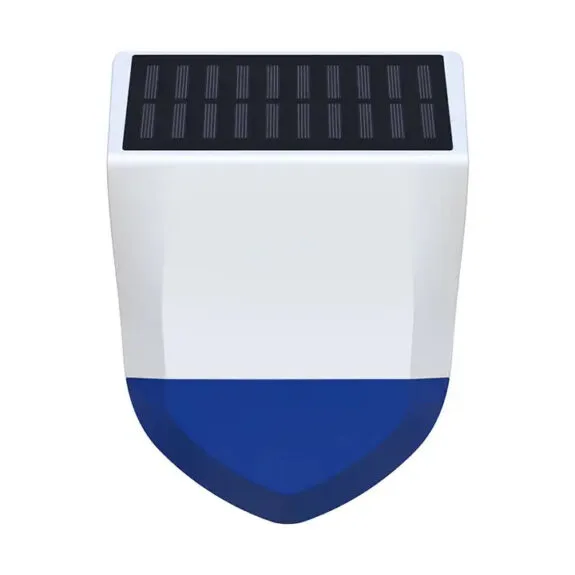 Sirena solare Wi-Fi per esterno senza fili con pannello fotovoltaico - ACW-06W