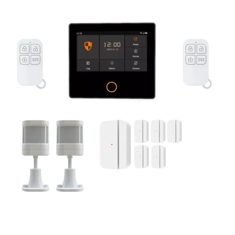 Antifurto senza fili allarme casa wireless Wifi 4G HT8-sm2-s20