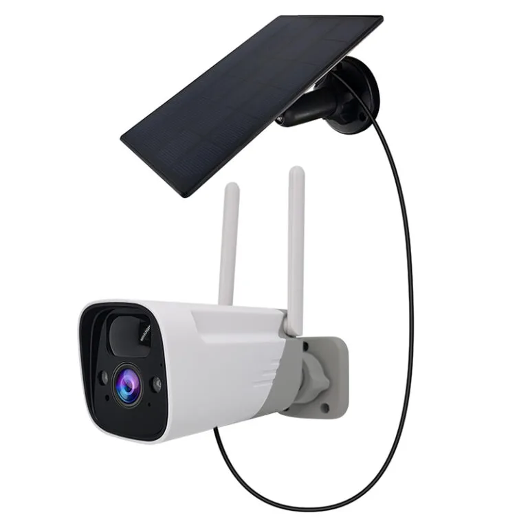 Telecamera 1080P a basso consumo energetico connessione WIFI esterna con pannello solare