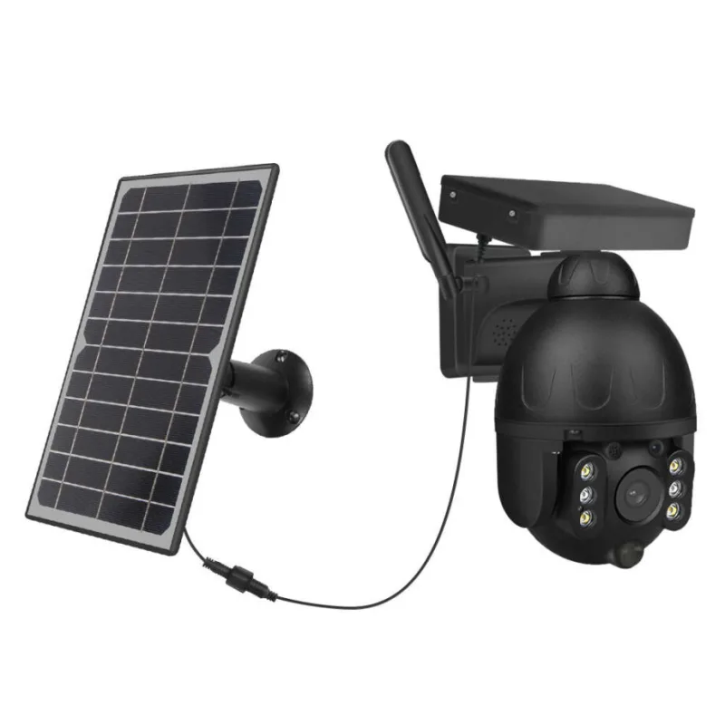 Telecamera IP WiFi HD per esterni solare Telecamera di sicurezza ad energia solare