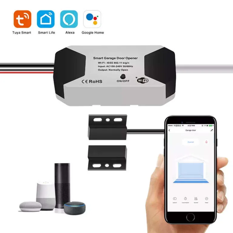 Apertura porta garage Wi-Fi Smartlife domotica intelligente Alexa e Google