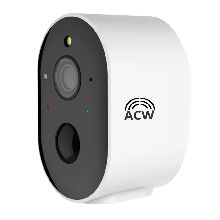 Telecamera WiFi Professionale a Batteria Serie ACW – 1080p con Sensore PIR