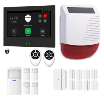 Sistema antifurto professionale HT718 per ville e grandi case con Wi-Fi 4G e 433MHz
