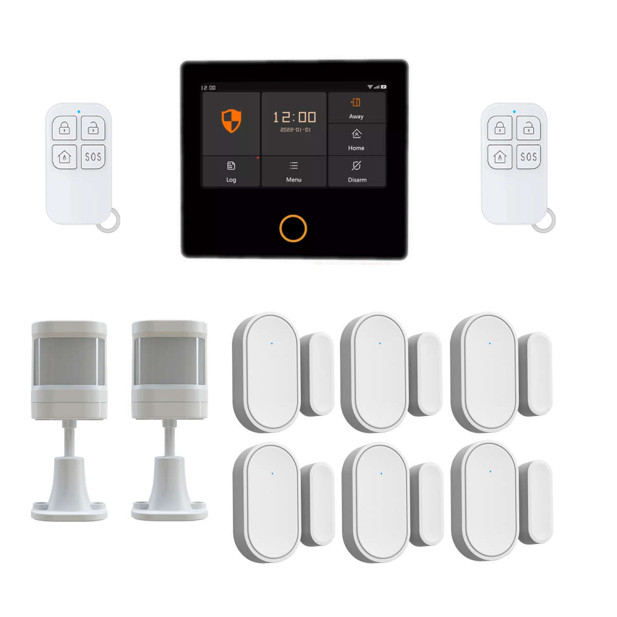 Le centrale di allarme ACW-HT supportano fino a 160 sensori